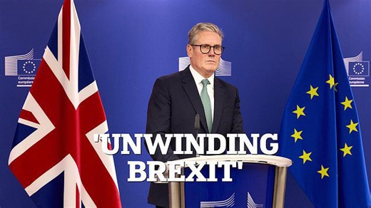 'In our best interest!': Starmer talks up push to unwind Brexit