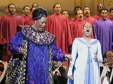 Jessye Norman + Kathleen Battle 'He's Got The Whole World In His Hand' 1990