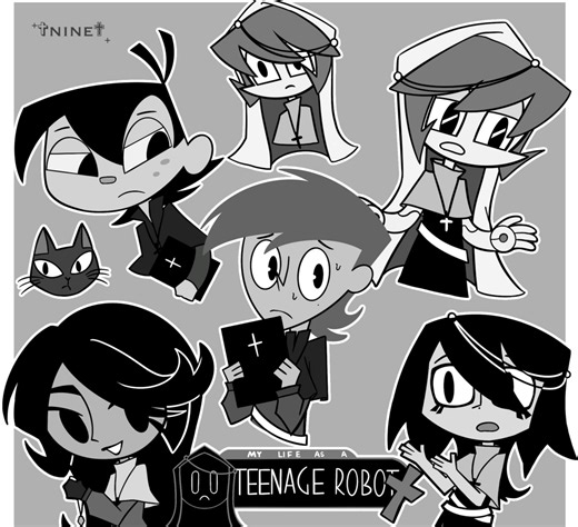 ⁺✞my life as a teenager robot ✟₊
