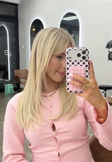 Wispy Bangs Transformation by Goodhair&co