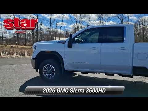New 2026 GMC Sierra 3500HD Double Cab, Long Bed, SLE Dual Rear Wheel, 4WD, Quakertown, PA Q26281