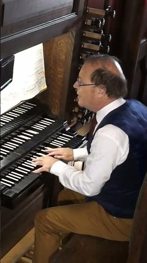 J. S.BACH Start: FANTASIA [et Fuga] c moll BWV 537 #willemvantwillert Ibach Organ Bergen op Zoom NL