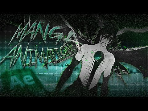 EASY MANGA ANIMATION in After Effects (Quick Tutorial)