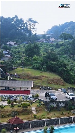 ✨🌿 Puncak Bogor dari Ketinggian! Keindahan Alam yang Menenangkan Jiwa #drone #droneview #dji