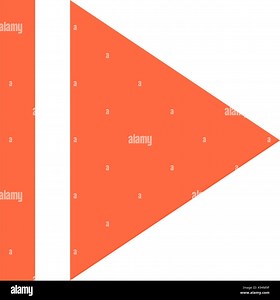 Arrow sign direction icon circle button. Media music audio video player pictogram. Quick and easy recolorable shape isolated from background. Vector Stock Vector Image & Art - Alamy