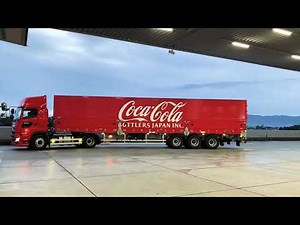 コカコーラ トレーラー