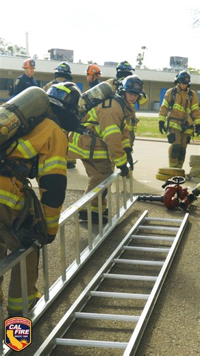 🔥 High schoolers get hands-on with fire service fundamentals in this CAL FIRE-led program. Not a recruitment class—but a real look at what it takes. #FutureFirefighters #CALFIRE #CTE #PublicSafetyCareers | CAL FIRE