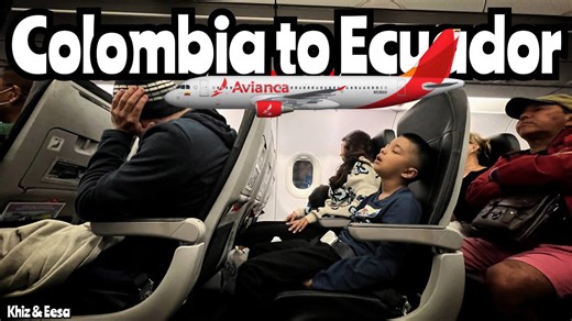 South America Flights – Bogota to Quito on Avianca Airlines A-320
