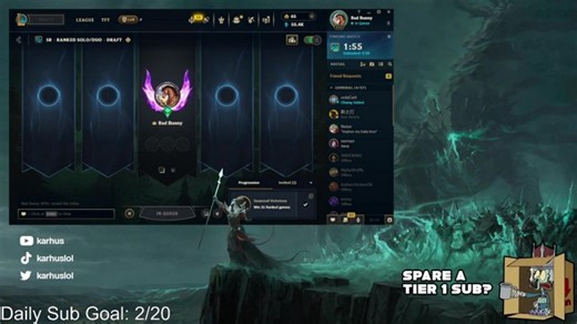 CHALLENGER KARTHUS JUNGLE / BOT !clear | !old | !youtube | !skintutorial | !discord | !youtube2