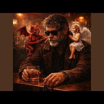 Blind old man