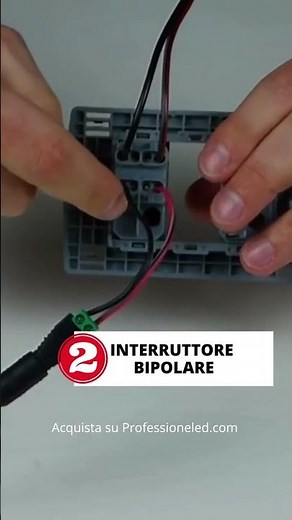 Turning on the LED strip with a switch (single-pole or double-pole?)