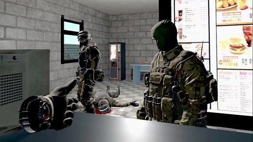 Military Comedy: Hilarious Fast-Food Encounter