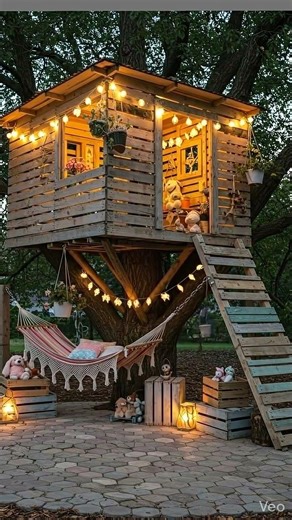 Tree House Design #treehouse #cozy #relaxing