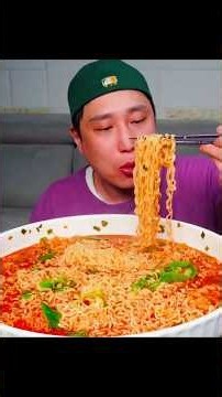 Spicy Ramen Noodles Mukbang Extreme Noodle Eating Challenge| #SpicyNoodles #FoodChallenge
