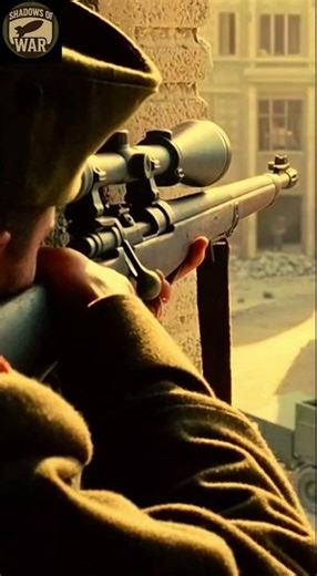 WWII Sniper Precision Shot | Double Kill in Seconds (1940 War Scene)