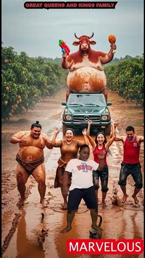 Animal funny video Anaconda snake python Funny Cow Dance Evolution of baby Sumo #kpopdemonhunters