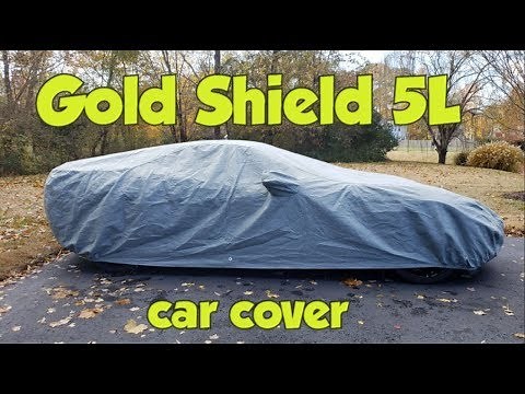 Carcover.com - Gold Shield 5L Custom Car Cover - unboxing - review