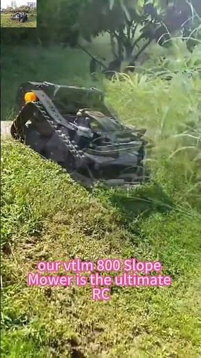 Wireless radio control rubber track lawn cutting machine China manufacturer factory distributor