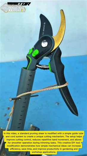 Amazing DIY Pruning Shear Upgrade That Actually Works!