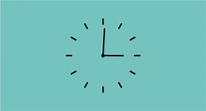 Download Clock stock motion animation video for free