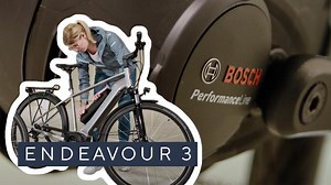 It effortlessly shapes everyday life and always gets you one step ahead. The Endeavour 3 is the ideal partner of your entry into the world of integrated trekking e-bikes. The motto is: Awesome equipment and the highest quality for the best possible price. In the video our social media manager Ann-Catrin presents the Endeavour 3 in more detail. You can find more information on our website: http://ow.ly/rFsw50C6cv2 | Kalkhoff Bikes