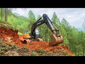 How They Build Roads in Impossible Mountains | Extreme Excavator Work