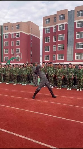 Military Drunken Fist Style Kung Fu Demonstration
