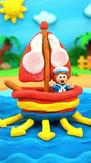 Kenapa Kapal Besar Tidak Tenggelam? 🚢 Rahasia di Laut | Fakta Menarik | Clay Animation