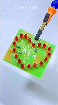 This Heart LED Chaser Circuit Looks Amazing!
