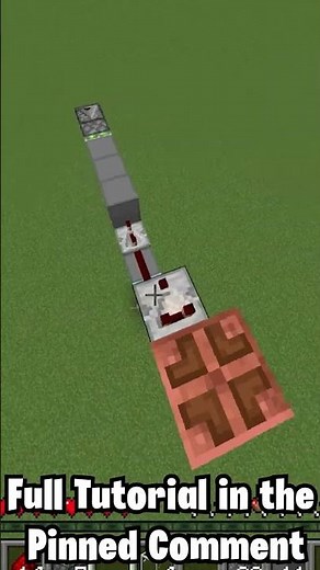 The Best 3x3 Piston Door - Minecraft Bedrock 1.21 #minecraft #redstone #tutorial #bedrock #mumbo