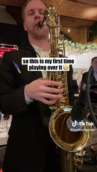 Unexpected Saxophone Solo Moment | Musician Life Experience