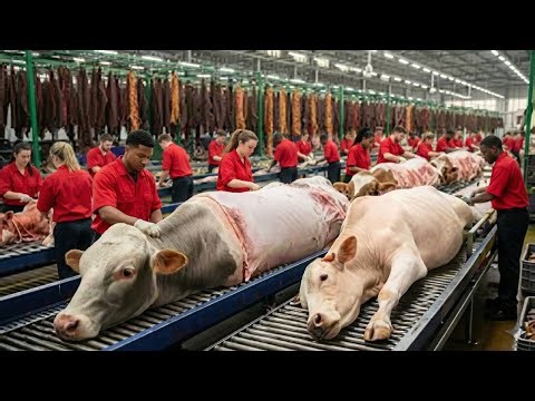 Inside the Cow Leather Factory – How Million-Dollar Products Are Made (Manufacturing Process)