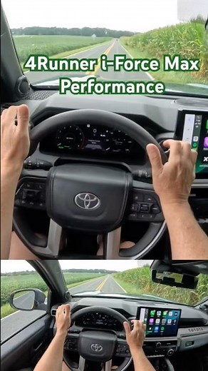 4Runner i-FORCE MAX Performance, Horsepower, Torque
