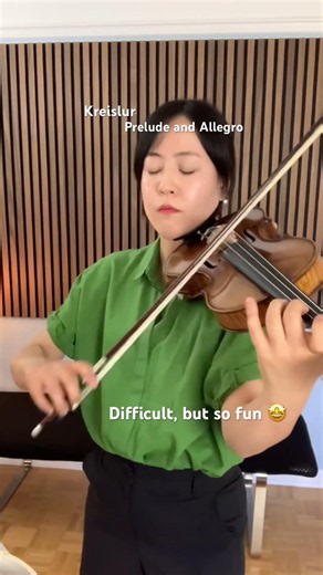 Praeludium and Allegro, Kreislur #violin #violinperformance