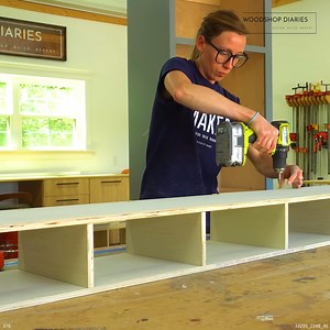 DIY Garage Makeover with Storage | Woodshop Diaries