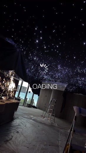 Stretch Ceilings | Toronto | Florida | Vancouver | Punta Cana on Instagram: "✨ Another vision brought to life. This project is more than lighting — it’s an experience. A starry sky effect that transforms the space, creating depth, mood and pure elegance 🌌 Every line, every reflection, every detail was designed to highlight the architecture and elevate the atmosphere. This is not just design. This is feeling. This is luxury. 🎥 Light. Space. Perfection."