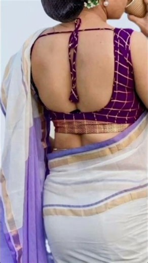 Simple Blouse Design Ideas 🌸 | Elegant & Stylish Saree Look | #Shorts