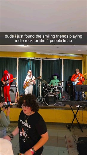 I heard they do birthdays - Song: "Prom Night" by Lawn - #smilingfriends #adultswim #indie #indierock #reels | Lawn - band