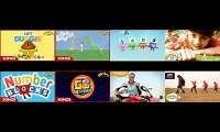 Mix of 8 videos from youtube : Cbeebies Shows mashup 5th one