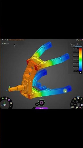 서스펜션 구조 해석하기 / Ansys Discovery