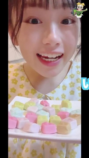 A serious review of the new Haribo gummy HARIBO Squishy 😋 #shorts