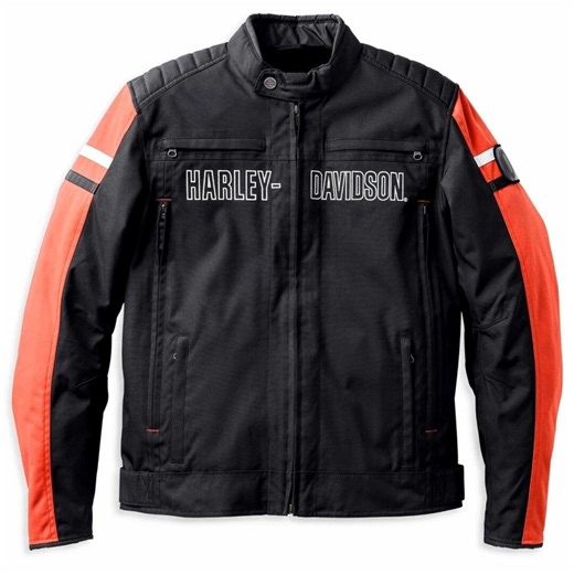 Harley Men’s Hazard Orange Waterproof Motorcycle Biker Jacket - Etsy