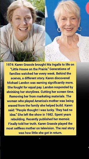 Karen Grassle’s Untold Story: The Hidden Struggles Behind Little House on the Prairie