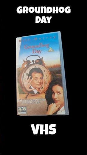 📼#47 Groundhog Day VHS #vhscollection #groundhogday #billmurray