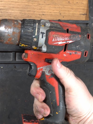 Milwaukee Drill - Burning Smell? #milwaukee #diy #repair #fyp #viral #howtodo #techtips