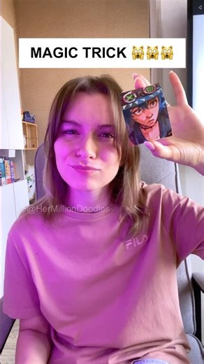 Magic Drawing Trick You HAVE to Try ✨🖊️💦 #art #diy #viral