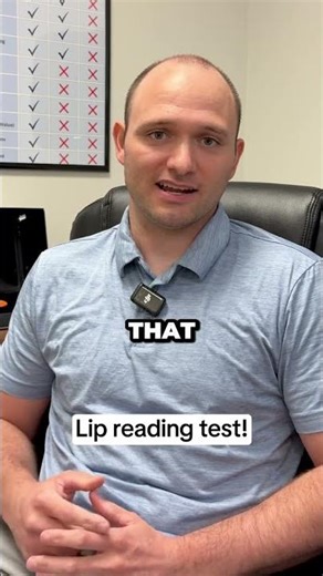 Can you pass this audiologist’s lip reading test? 👄✅
