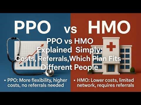 PPO vs HMO Explained Simply Costs, Referrals, and Which Plan Fits Different People