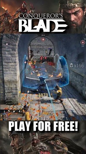 Conqueror's Blade -🔥🔥🔥🔥🔥🔥 PLAY FOR FREE! #Shorts#ConquerorsBlade#CB