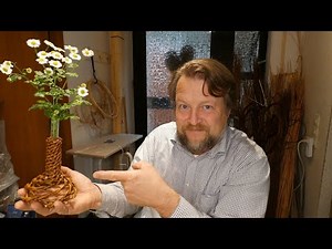 Wieder daaaa.. - Väschen in Rasseltechnik - tolles Geschenk